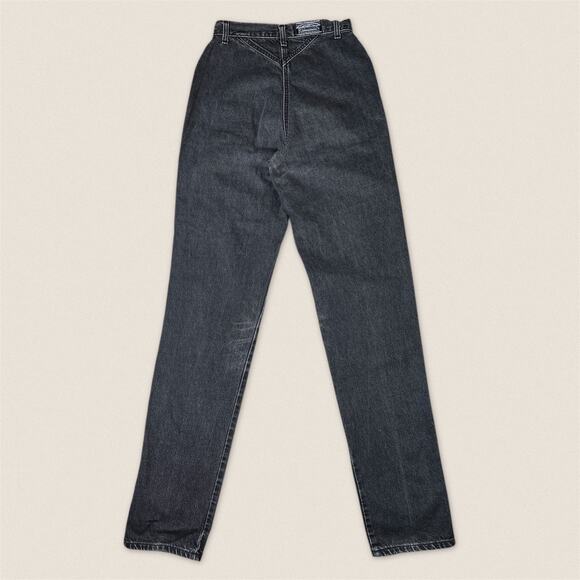 Vintage Western Rockies Rocky Mountain Black Jeans 29/9 - Size 24 x 35 - Picture 2 of 11